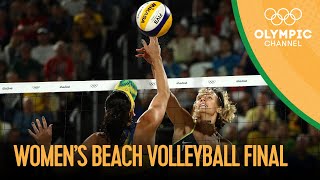 Womens Beach Volleyball Final  Full Replay  Rio 2016 Replays [upl. by Morlee]