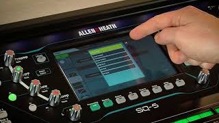 Allen amp Heath SQ – Input Processing [upl. by Elliven]