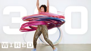 Why Its Almost Impossible to Spin 300 Hula Hoops At Once  WIRED [upl. by Tak170]