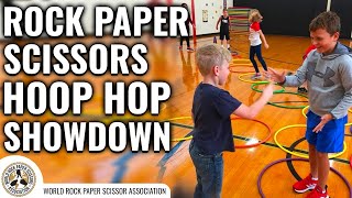 Rock Paper Scissors Variation  Hoop Hop Showdown [upl. by Richelle]