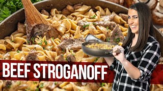 Old Fashioned Beef Stroganoff [upl. by Okoyk753]