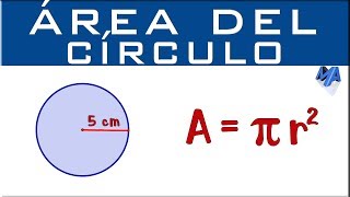 Área del Círculo [upl. by Llemaj807]