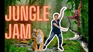 Move Like A Jungle Animal  Dance Class for Toddlers amp Kids [upl. by Nealey]