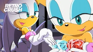 Every moment when Rouge proved shes the baddest bat  Rouges sexiest moments  Sonic X [upl. by Ainolopa]