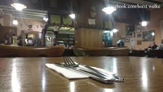 One hour of restaurant background noise  Eine Stunde RestaurantHintergrundgeräusche [upl. by Kendre4]