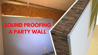 How To Sound Proof a Party Wall [upl. by Delano]