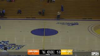 PolyWBB vs SUNY Cobleskill [upl. by Eellek]