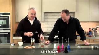 How to make a frappé coffee using an aerolatte milk frother [upl. by Hera892]