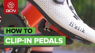 How To Use ClipIn Pedals amp Cleats  Clipless Tips For Beginners [upl. by Hgielyk]