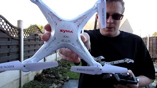 Syma X5C Quadcopter  Guide Intro Review amp Flight Demo [upl. by Berthold]