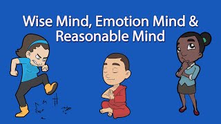 DBT Skills Wise Mind Emotional Mind amp Reasonable Mind [upl. by Mukerji599]