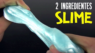 SLIME CON SOLO 2 INGREDIENTES [upl. by Bonns]