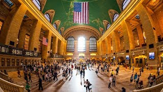 Walking Tour of Grand Central Terminal — New York City 【4K】🇺🇸 [upl. by Hagerman]