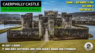 Caerphilly Castle  The Largest in Wales 2nd in Britain [upl. by Charleen485]