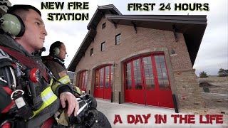 First 24 Hours in a New Fire Station  A Day in the Life [upl. by Inami]