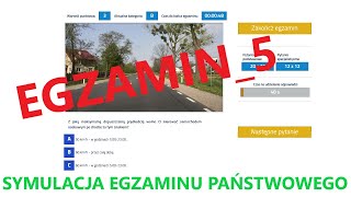 Egzamin na prawo jazdy cały 32 pytania5 [upl. by Hummel]