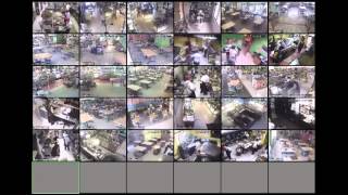 Witson CMS CCTV live 6 remote sites 30 cameras total [upl. by Yrome]