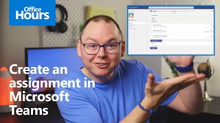 How to create an assignment in Microsoft Teams [upl. by Ojybbob]