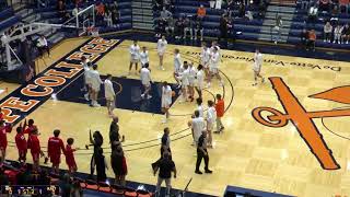 Hope College vs University of Olivet JV Mens Varsity Basketball [upl. by Hilbert]