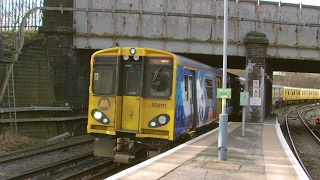 Half an Hour at 216  Birkenhead North Station 1022017  Class 507 508 terminus [upl. by Lancey932]