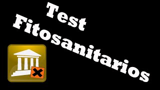 Test carnet fitosanitarios [upl. by Nonnel]