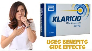 Klaricid Clarithromycin 250mg amp 500mg Tablet Uses In Urdu Hindi Klaricid Syrup Klaricid 250mg [upl. by Heiner]