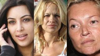 CELEBRITIES WITHOUT MAKEUP [upl. by Egiap]