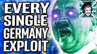 EVERY SINGLE EXPLOIT IN 1 VIDEO  Max Broken Germany Hearts of Iron 4 [upl. by Refynnej]