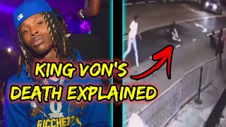 King Vons Murder Explained What Happened To King Von Explained [upl. by Harias]