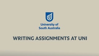 Study Help Writing Assignments at Uni [upl. by Elli158]