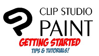 How to get started using CLIP STUDIO PAINT  THE EASY TUTORIAL [upl. by Aleihs]