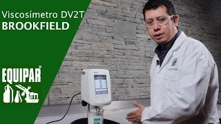 Brookfield DV2T Viscosímetro  Instalación y funcionamiento [upl. by Letnohs]